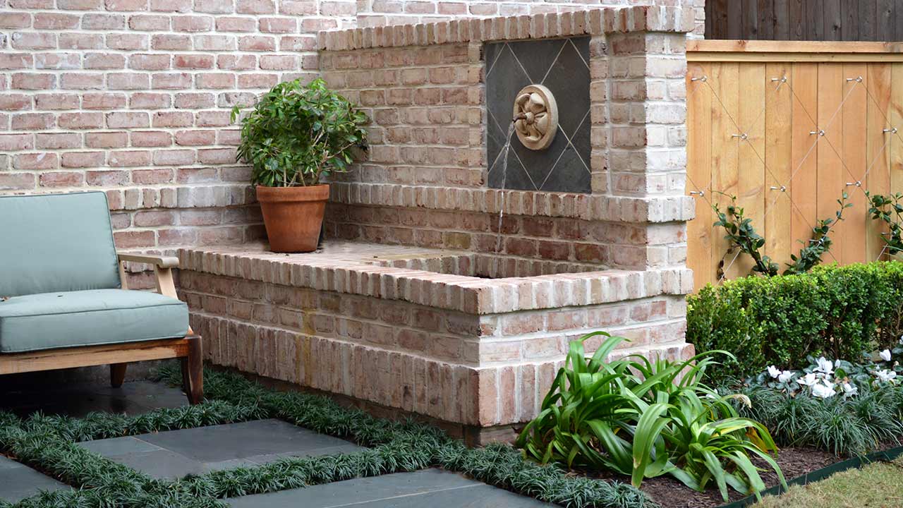 Private Patio Fountain